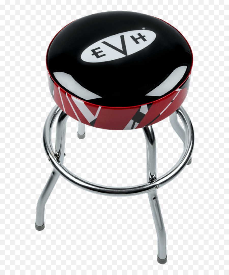 Evh 24 Chrome Barstool With Striped Padded Seat Emoji,Barstool Logo