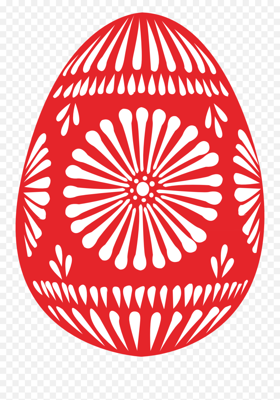 Free Clip Art Easter Egg Blue By Shokunin - Easter Egg Clipart Red Emoji,Easter Egg Clipart