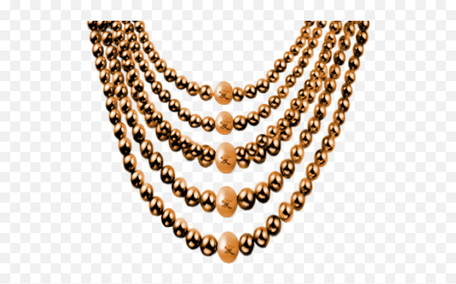 Pearl Clipart Beaded Necklace - Crystal Bead Necklace Roblox T Shirt Hair Png Emoji,Bead Clipart
