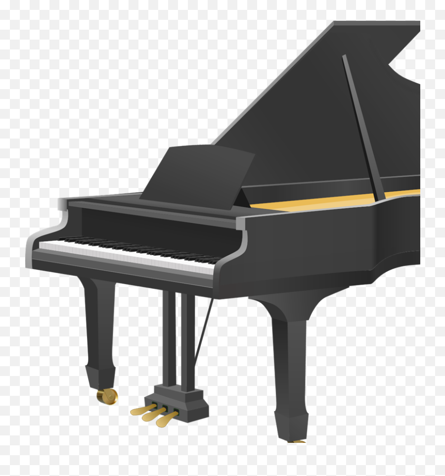 Black Grand Piano Svg Vector Black Grand Piano Clip Art - Scott Joplin Activity Page Emoji,Grand Piano Clipart