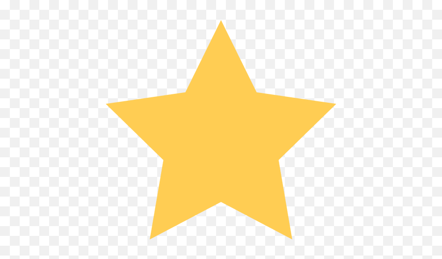 Star Flat Icon 68 - Big Star Emoji,Star Vector Png