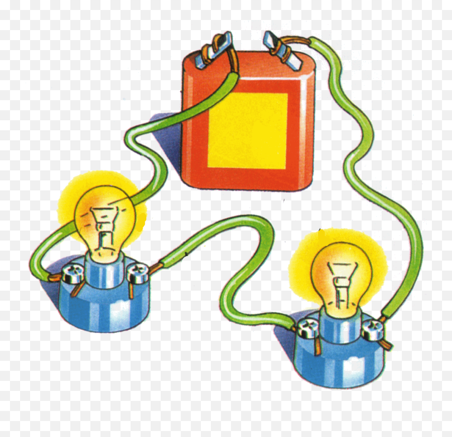 Life Science Clipart Free Clipart - Series Circuit For Kids Emoji,Science Clipart