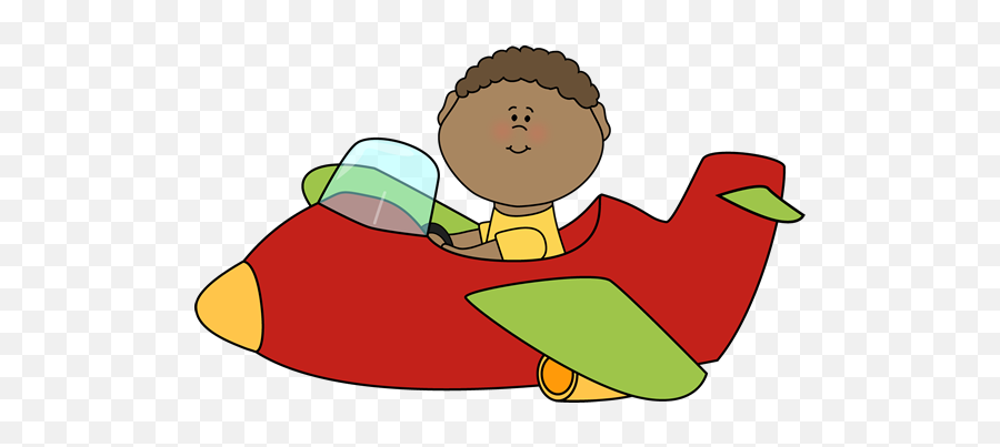 Best Vintage Airplane Clipart - Kid Flying Clip Art Emoji,Airplane Clipart