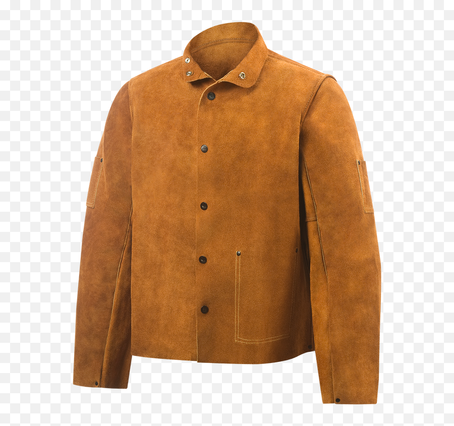 Steiner Weld - Cool Leather Welding Jacket 9215 U2014 Coat Size S Emoji,Jacket Png