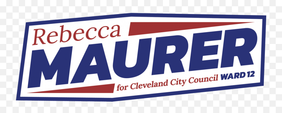 Home - Rebecca Maurer For Cleveland City Council Emoji,Red Blue Logo