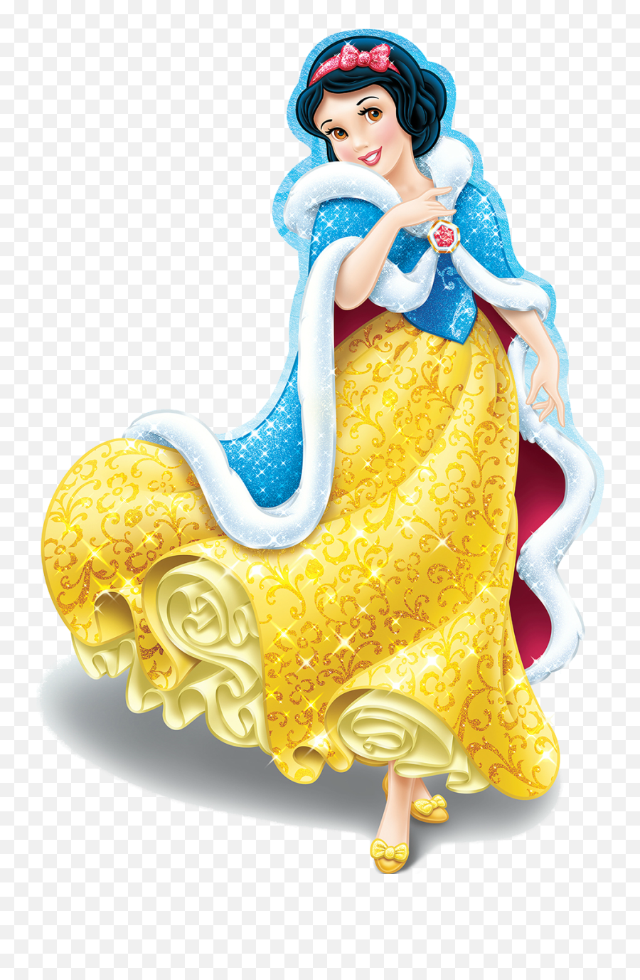 Download Hd Blanca Nieves - 16 Blue And Yellow Disney Emoji,Disney Characters Transparent