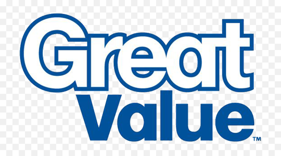 Download Walmart Great Value Logo - Logo Great Value Png Emoji,Walmart Logo