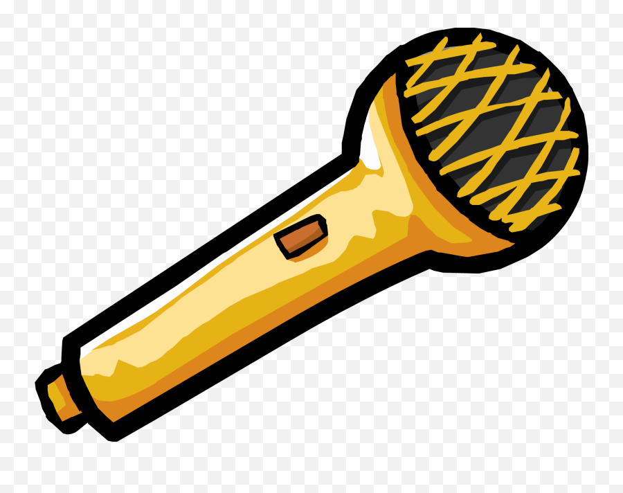 Microphone Images - Cliparts Co Golden Microphone Cartoon Gold Microphone Png Emoji,Microphone Clipart