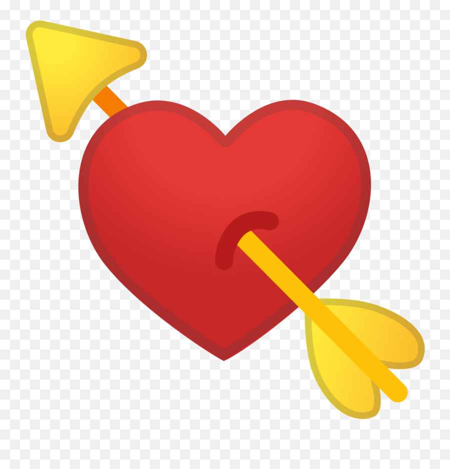 Heart With Arrow Icon Noto Emoji People Family U0026 Love - Heart With Arrow Icon Png,Arrow Icon Png