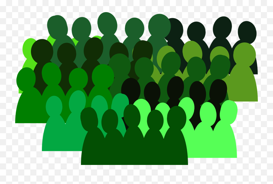 Free Image On Pixabay - People Group Crowd Team Crowd Clipart Green Emoji,Crowd Clipart