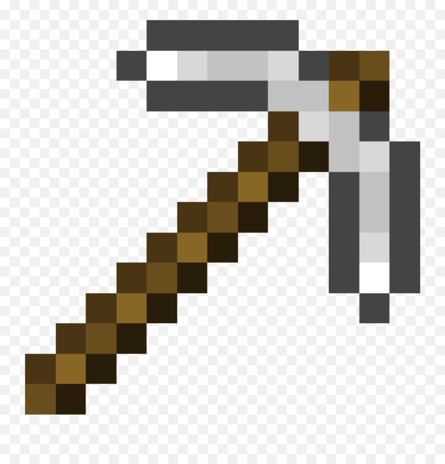 Download Square Angle Pocket Edition - Minecraft Pickaxe Emoji,Minecraft Png