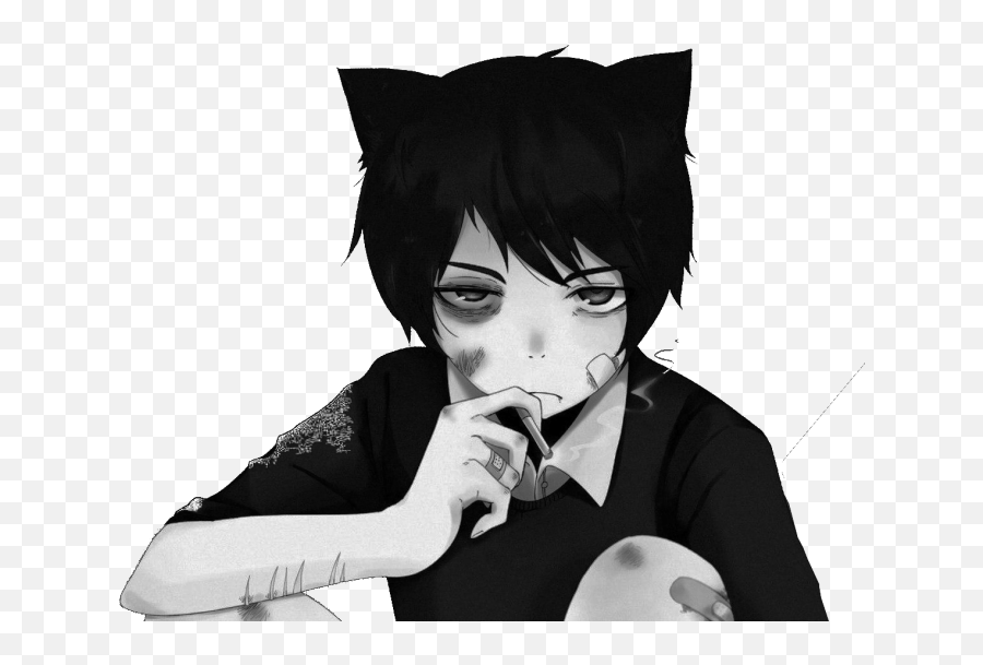 Free Sad Anime Boy Png Pic - Getintopik Anime Sad Boy Emoji,Anime Boy Png