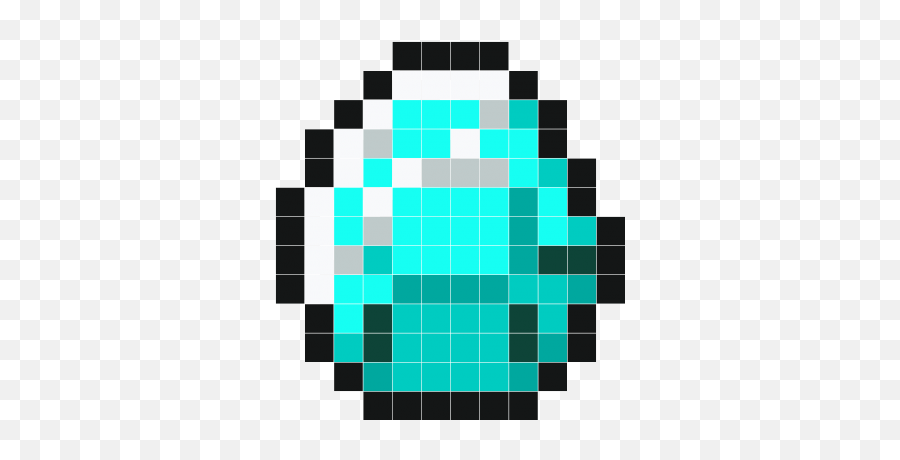 Minecraft Diamond - Diamond Minecraft Emoji,Minecraft Diamond Transparent