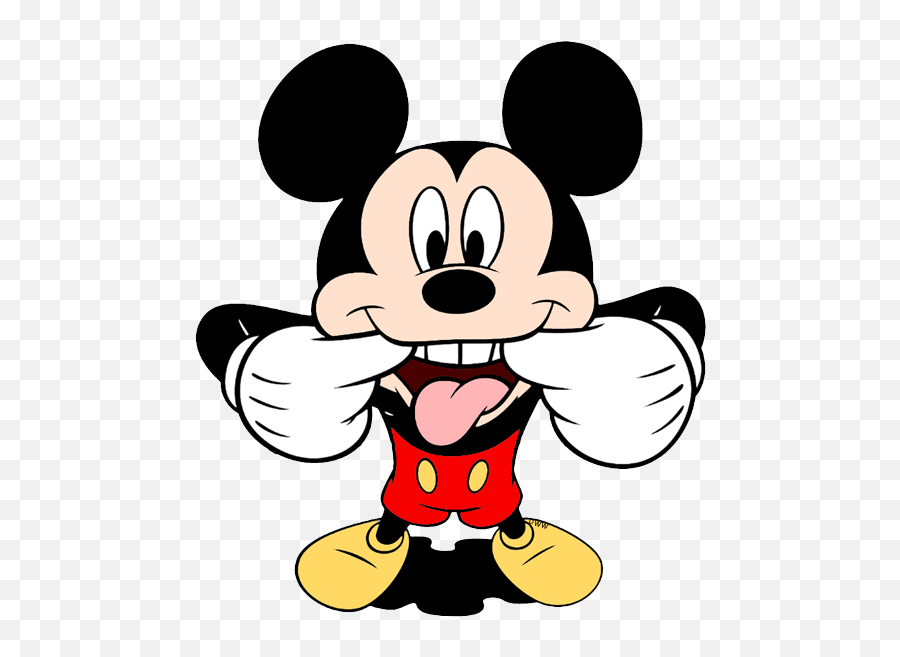 Mickey Mouse Minnie Mouse Clip Art - Mickey Mouse Png Keren Emoji,Mickey Mouse Face Png