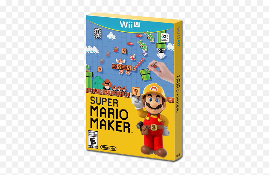 Create Super Mario Bros Levels And Share Them With The - Super Mario Maker Wii U Emoji,Super Mario Maker Logo