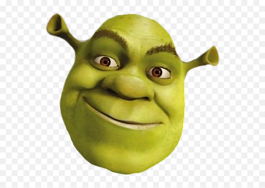 Shrek Head Png - Transparent Shrek Face Emoji,Shrek Png
