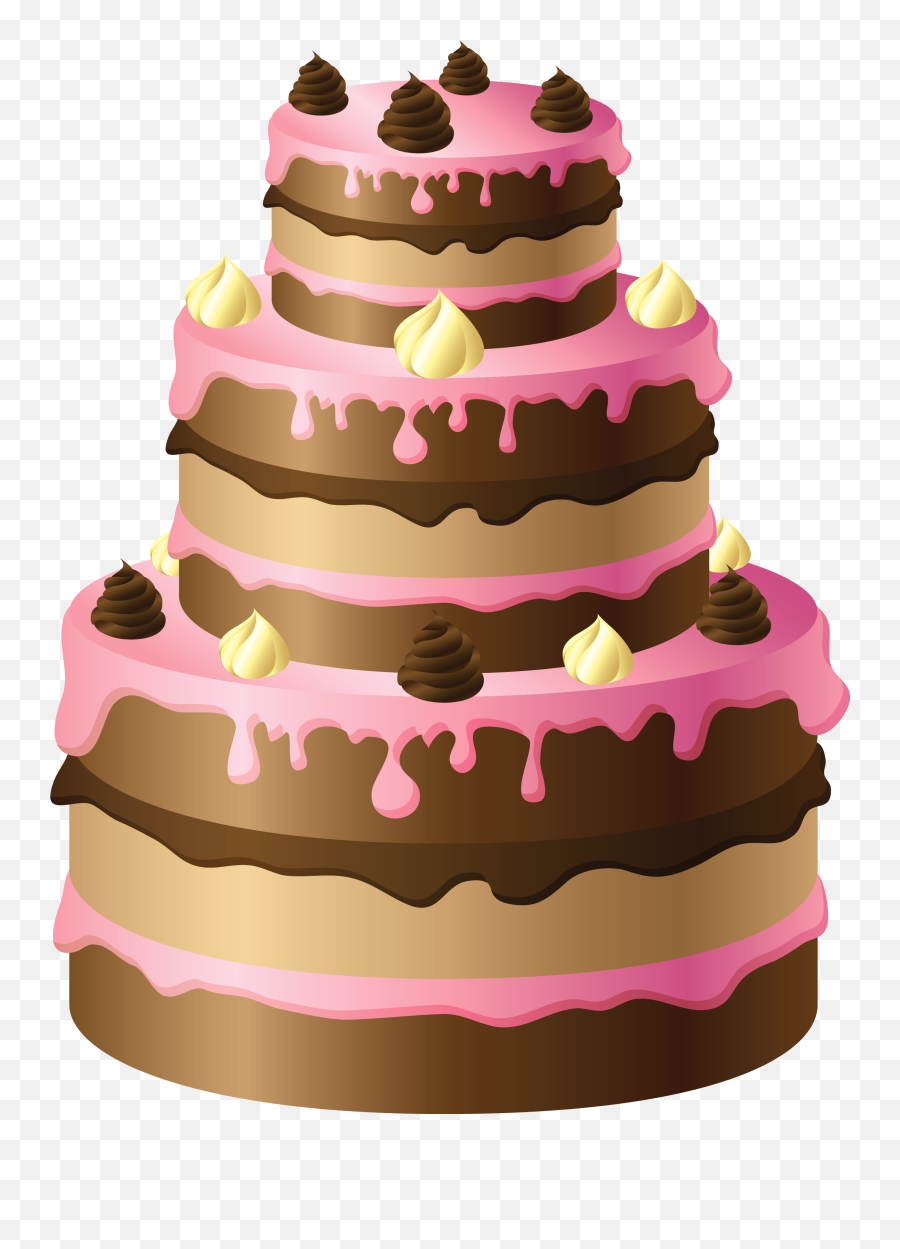 Cake Clipart - Clipart Cake Transparent Background Emoji,Cake Clipart