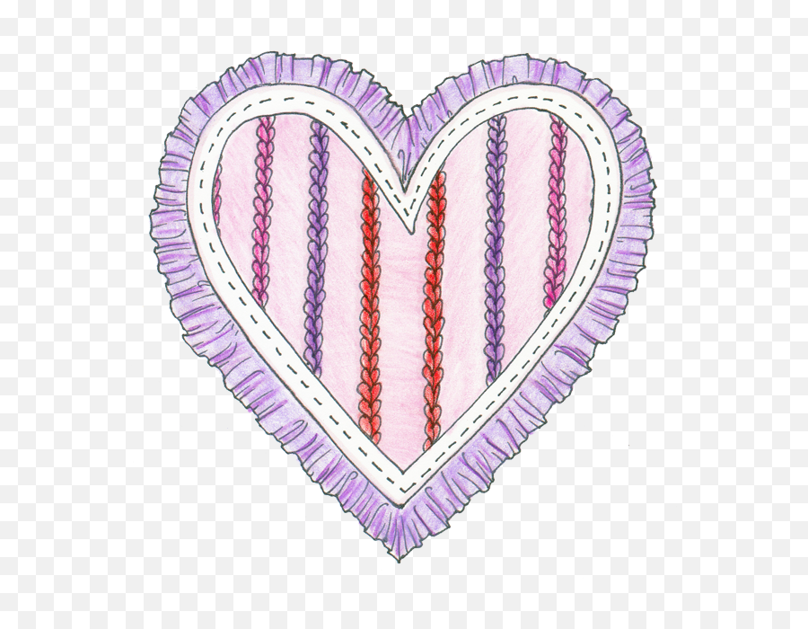 Gallery Of Fancy Hearts - The World Of Art Hearts Emoji,Transparent Heart Border
