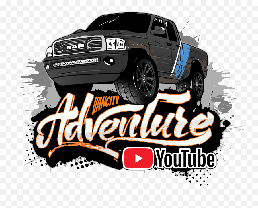 Adventure Truck Sticker - Vancity Adventure Emoji,Pickup Truck Logo