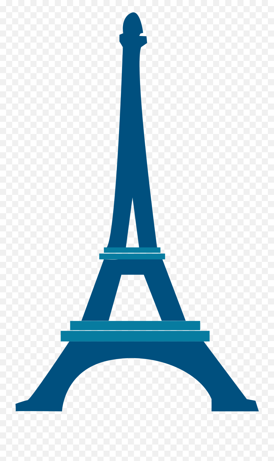 Eiffel Tower Icons - Eiffel Tower Adobe Illustrator Clipart Eiffel Tower Clipart Blue Emoji,Transparent Background Illustrator