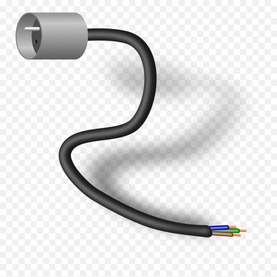 Microphone Clipart Cord Clipart Microphone Cord Transparent - Tv Cable Clipart Emoji,Microphone Clipart