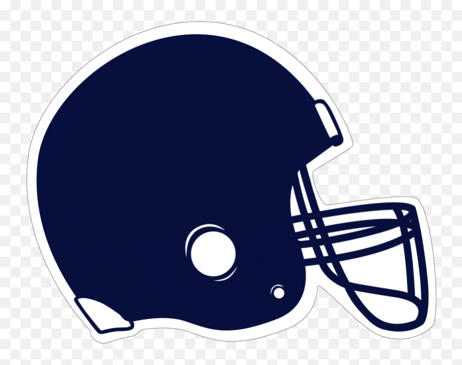 Library Of Football Helmet Svg Black - Football Helmet Clipart Blue Emoji,Football Helmet Png