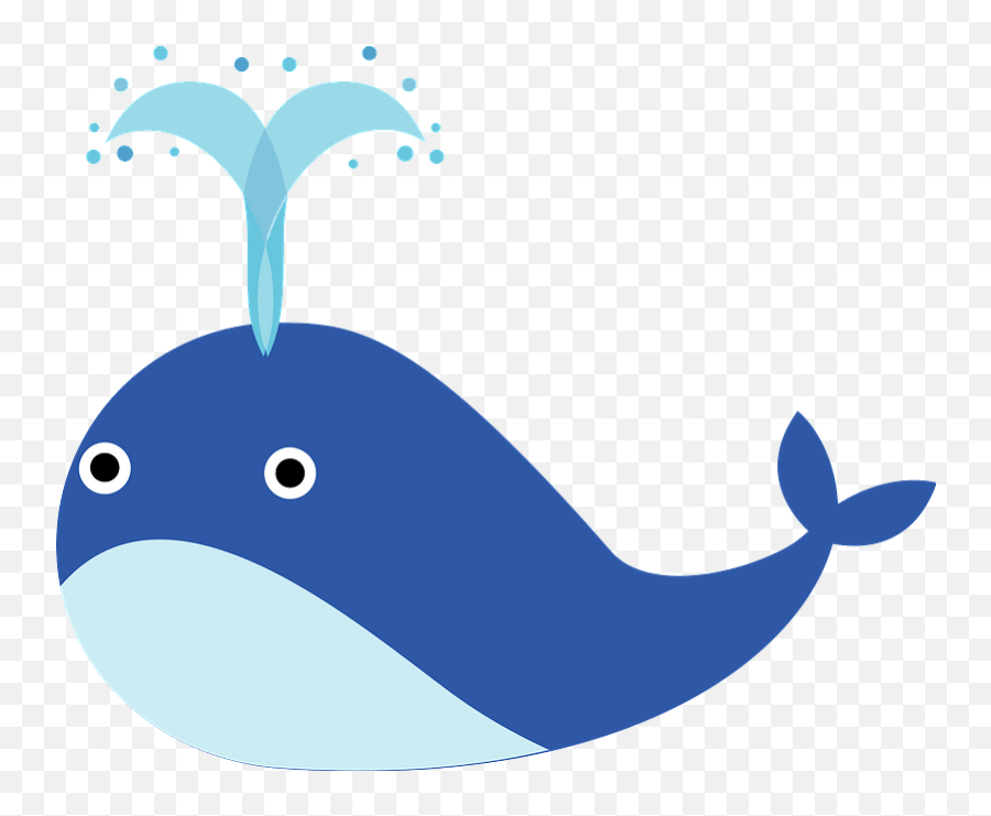 Whale Clipart - Fish Emoji,Whale Clipart