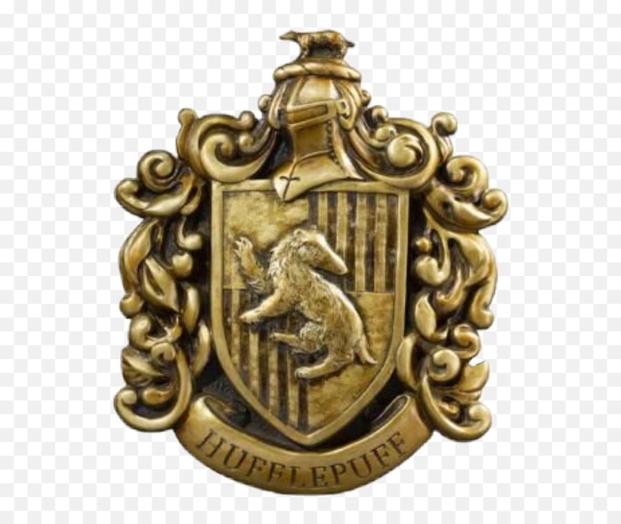 Productos De Harry Potter Hufflepuff Hd Png Download - Full Hufflepuff House Crest Wall Art By The Noble Collection Emoji,Hufflepuff Png