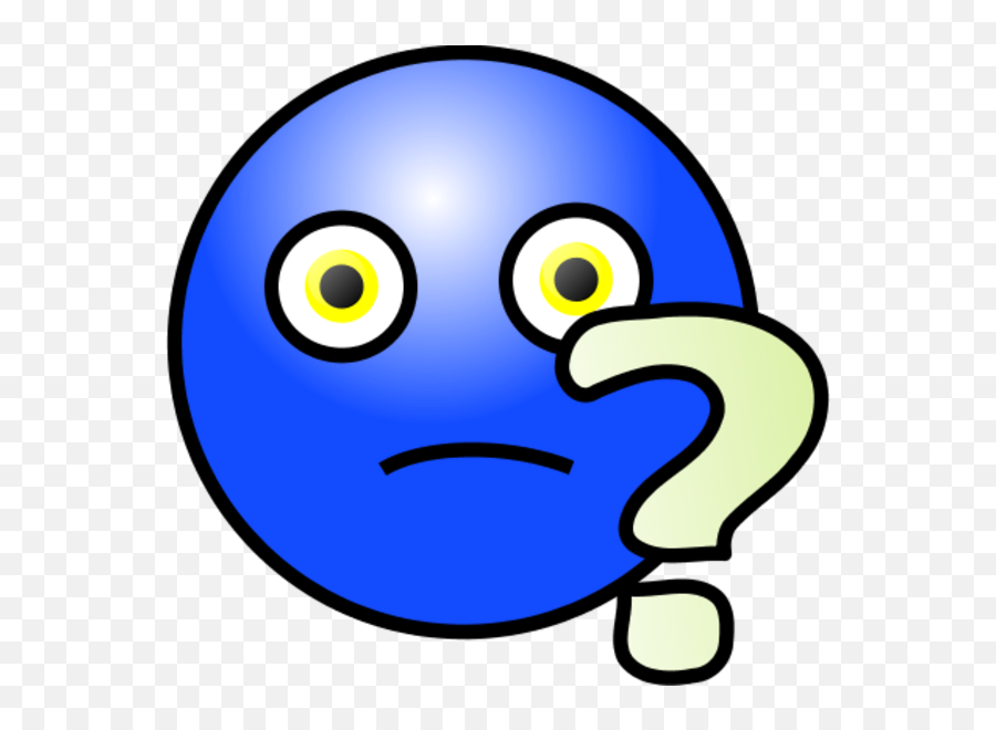 Questioning Clipart Face - Clip Art Emoji,Questioning Clipart
