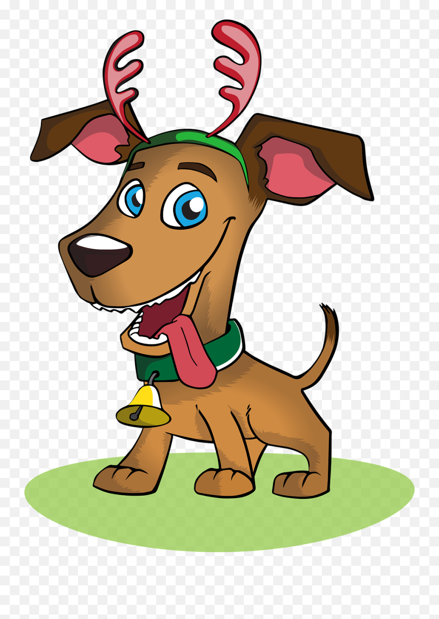 Dog Christmas Holiday - Dog Santa Cartoon Emoji,Christmas Dog Clipart