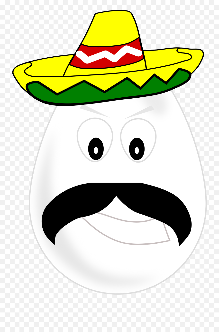 Cartoon Mexican Egg Clipart Free Image - Mexican Egg Emoji,Egg Clipart