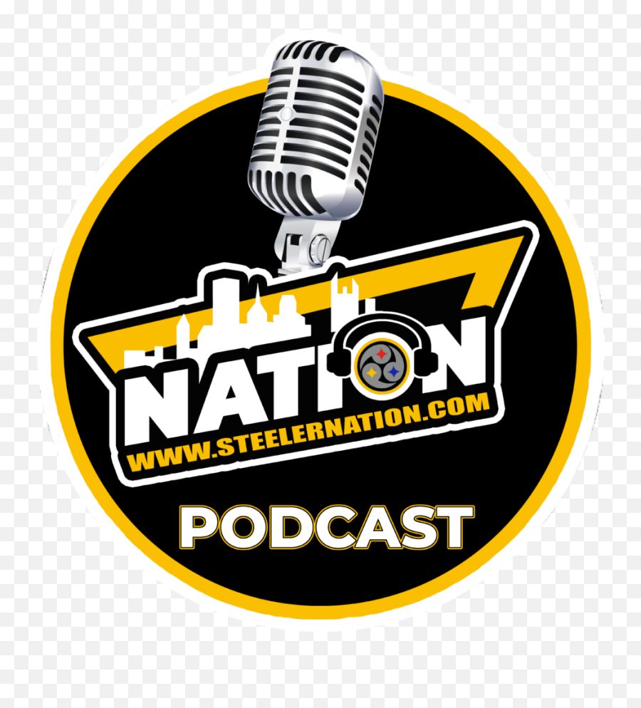 Steelernation Podcast - Burger Emoji,Steeler Logo History