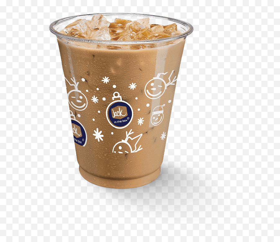 Jack In The Box Iced Salted Caramel Mocha Nutrition Facts Emoji,Jack In The Box Png