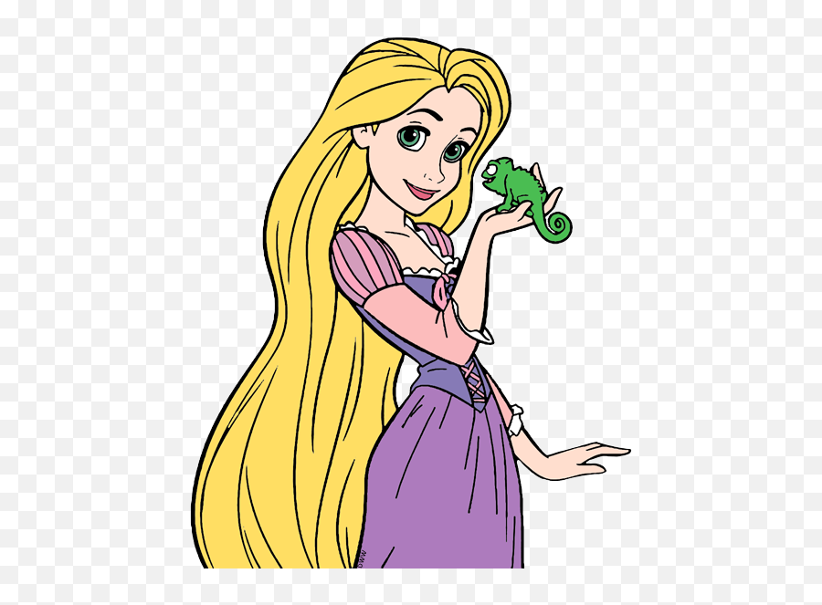 Pascal And Rapunzel Image Emoji,Tangled Clipart