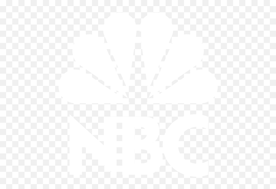 Nbc - White Nbc Logo Transparent Emoji,Nbc Logo