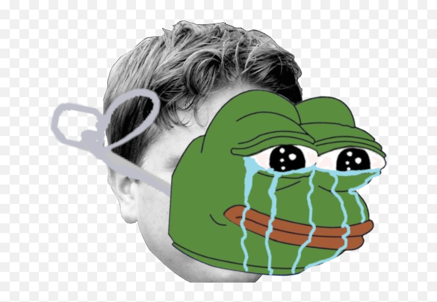 The Doubters That Say I Believed Forsen Emoji,Sad Pepe Png