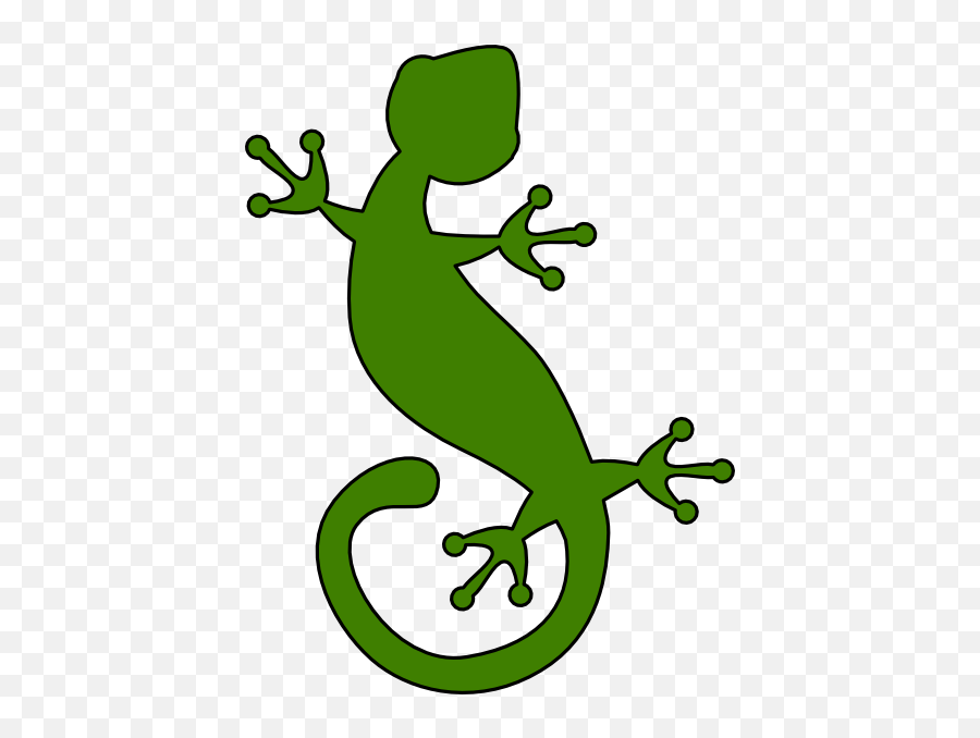 Gecko Lizard Clipart - Gecko Clipart Emoji,Lizard Clipart