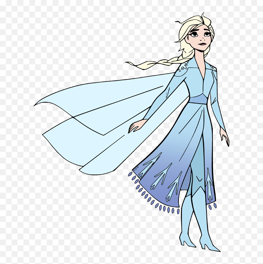 Frozen 2 Clip Art - Frozen 2 Elsa Disney Clips Emoji,Elsa Clipart