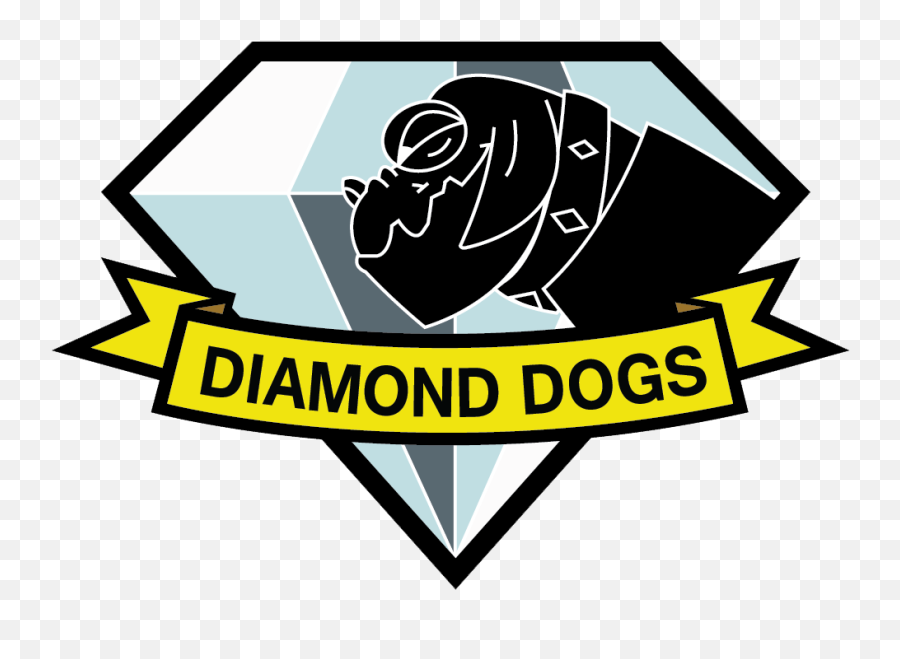 Metal Gear Solid Diamond Dogs Png Image - Metal Gear Solid 5 Diamond Dog Shirt Emoji,Konami Logo