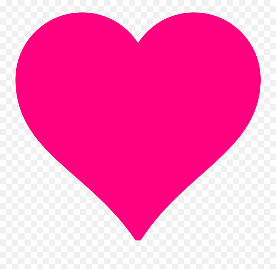 Clipart Pink Heart For Valentine Free Image - Pink Heart Clipart Emoji,Free Heart Clipart