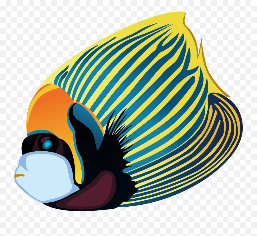 Tropical Fish Clipart Free Download Transparent Png - Aquarium Fish Emoji,Coral Reef Clipart