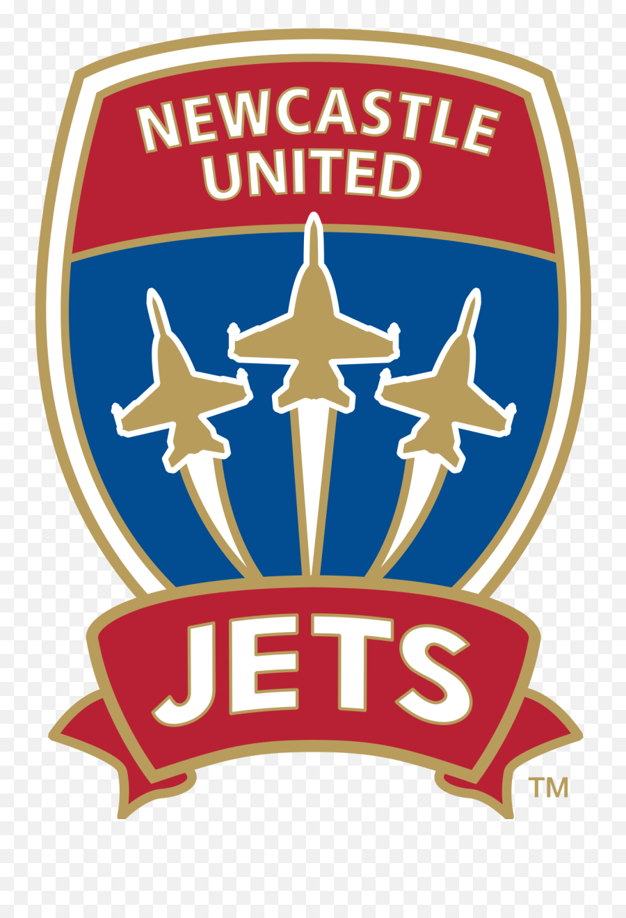 Newcastle Jets Fc - Newcastle Jets Logo Png Emoji,Jet Logo