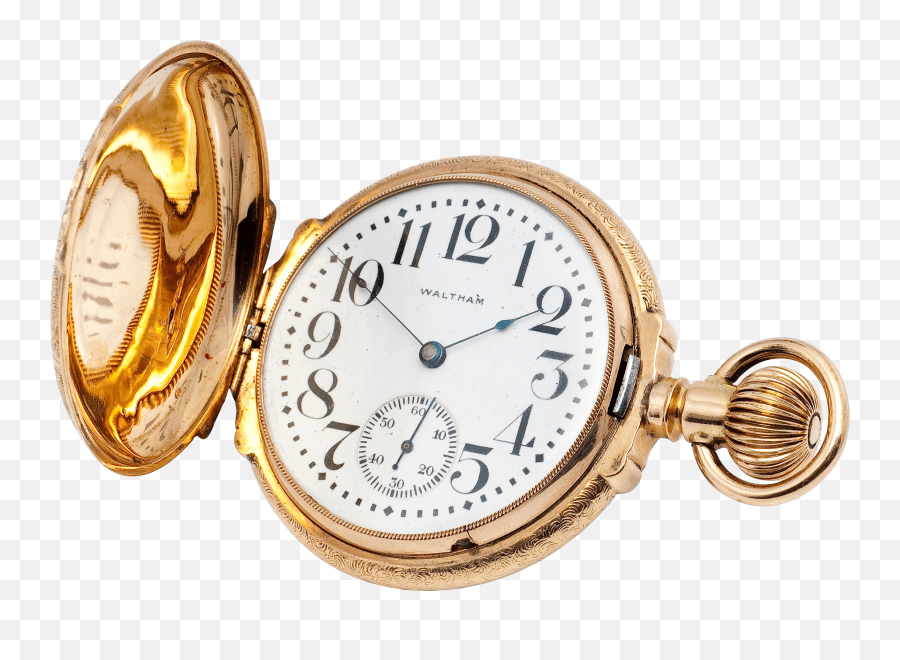 Gold Pocket Watch Png Transparent - Portable Network Graphics Emoji,Watch Png