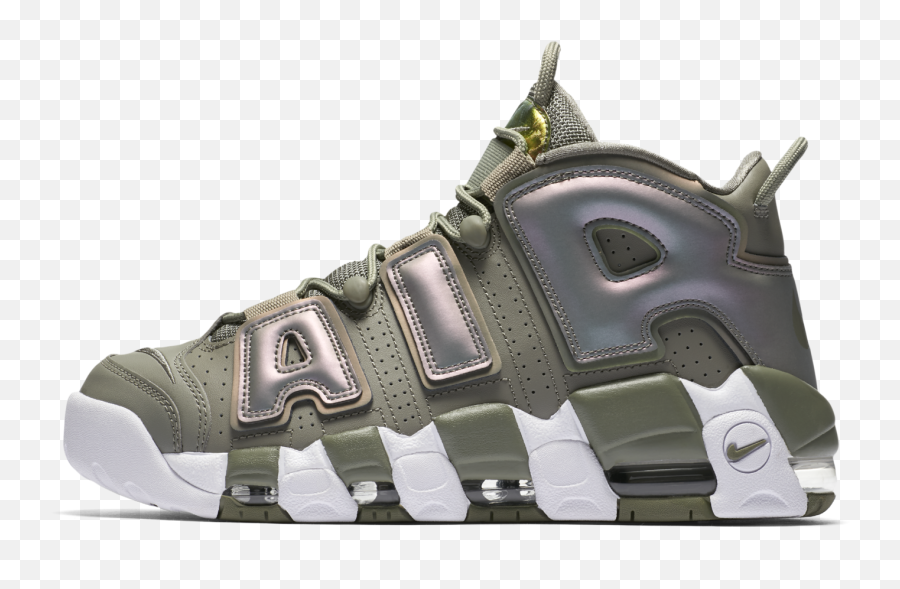 Free Download Foot Locker Nike Sneakers - Nike Air More Uptempo Iridescent Emoji,Locker Clipart