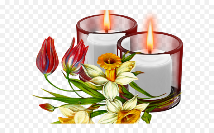 Candles Clipart Vintage - Transparent Background Candles Png Good Morning With Candle Emoji,Candles Clipart