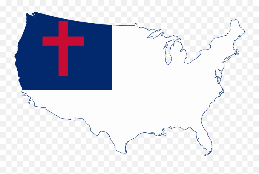 Christian Flag Clip Art - Clipartsco Christian Flag Transparent Emoji,Usa Flag Clipart