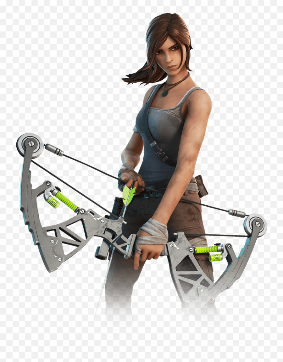 Fortnite Chapter 2 Season 6 Primal Overview - Skin Lara Croft Fortnite Png Emoji,Fortnite Chest Png