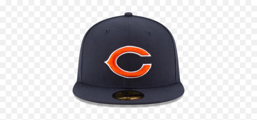 Chicago Bears Ball Cap Hat Era 59fifty - Chicago Bears Hat Png Emoji,Nfl Logo Hats