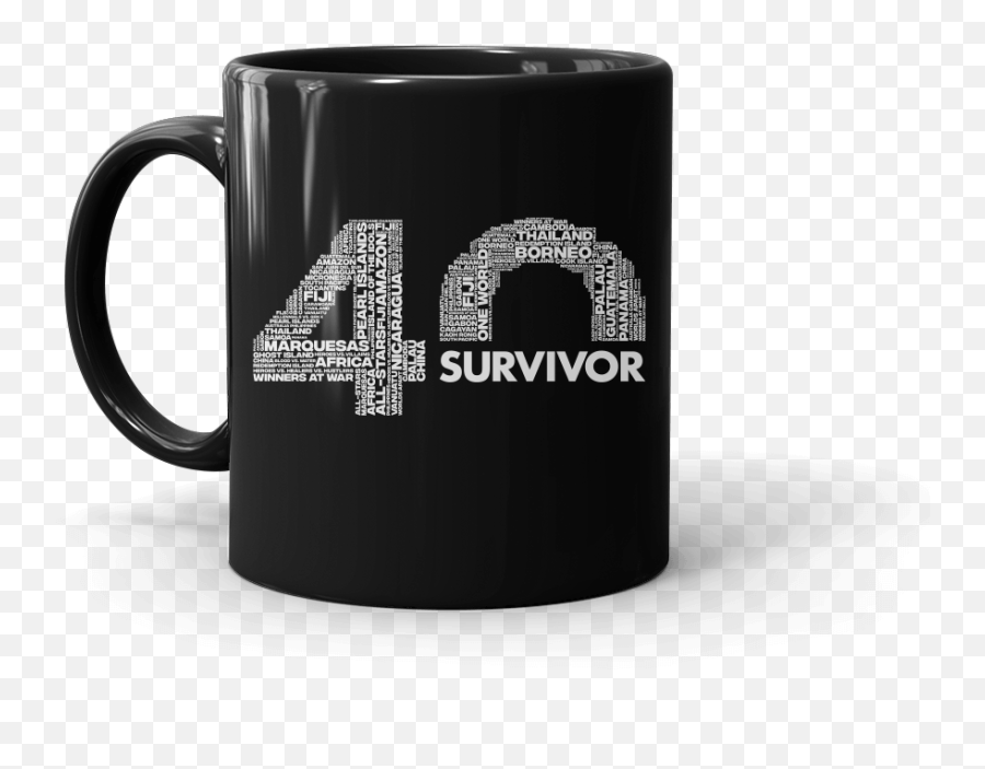 Survivor 40th Season Anniversary Logo - Magic Mug Emoji,Survivor Logo