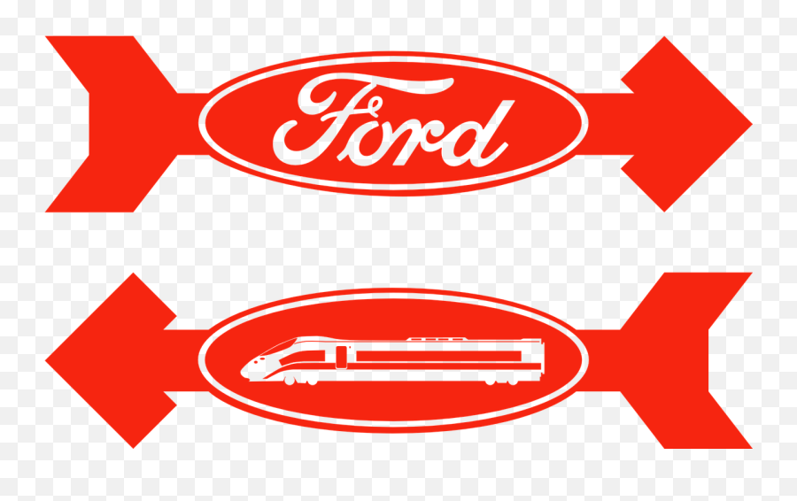 Ford Train Arrow Logo Red Png - Ford Emoji,Arrow Logo